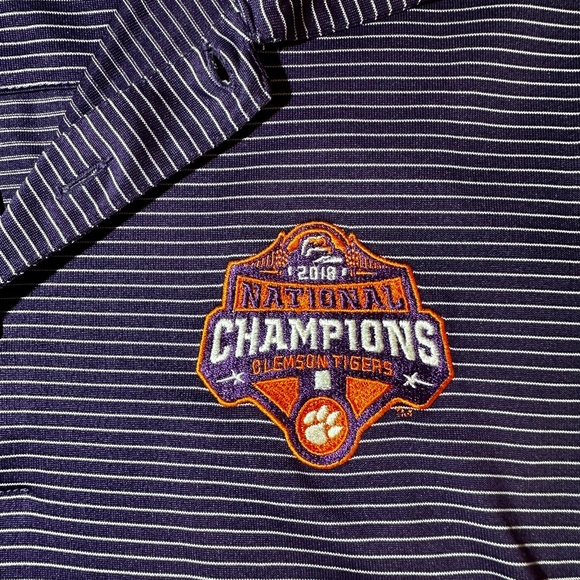 Clemson 2018 championship polo - Picture 1 of 7
